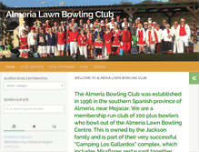 Tablet Screenshot of bowlingalmeria.com